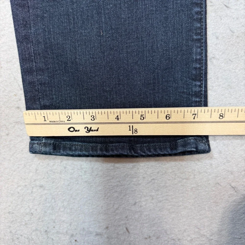 Lee Extreme Motion Jeans Mens 33x32 Dark Blue Excellent Athletic Fit Tapered Leg
